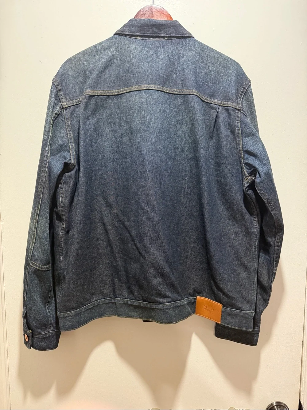 Billy Reid Clayton Denim Jacket in Billy’s Wash XL